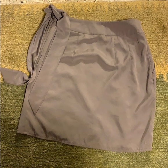 H & m wrap tie skirt purple Lilac 2 xs - Picture 5 of 10